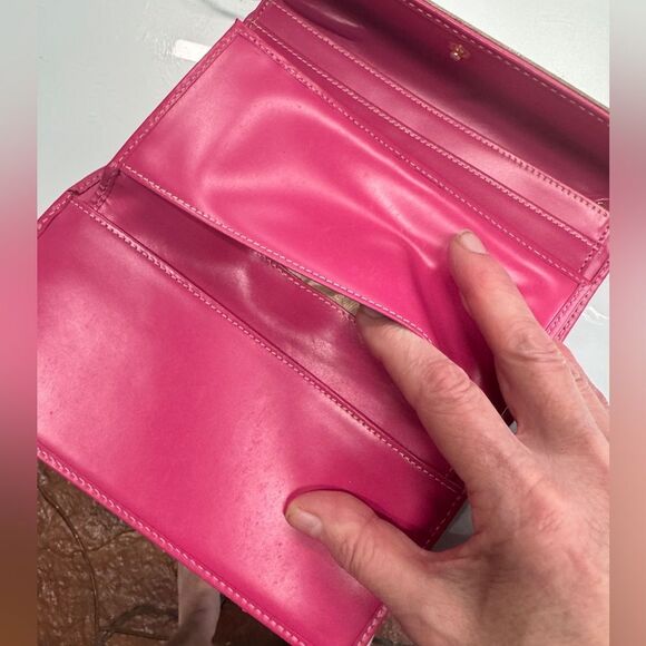 Kate Spade Spencer Bifold Wallet Gold sparkle - Picture 4 of 10